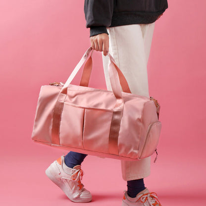 Waterproof Duffel Bag for Fitness and Travel - Versatile Weekender Shoulder Bag for Men and Women, Ideal for Gym and Swimming