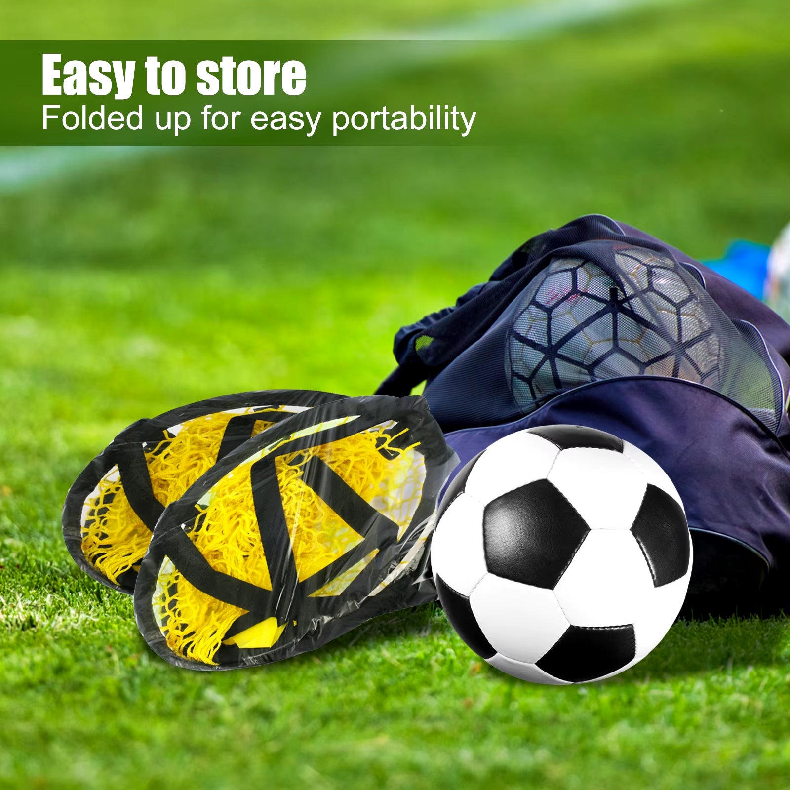 Foldable Soccer Training Target Net for Enhanced Football Skill Development