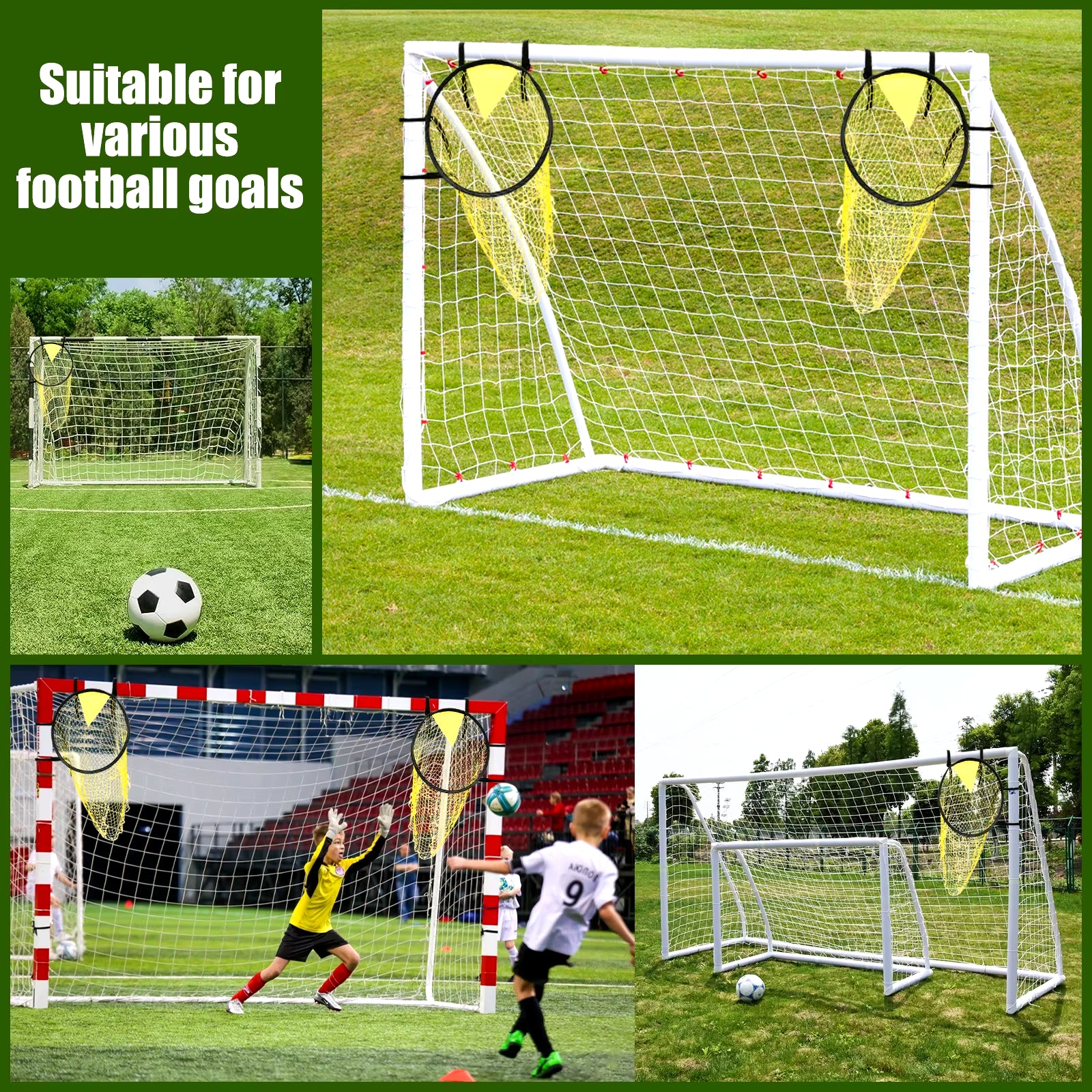 Foldable Soccer Training Target Net for Enhanced Football Skill Development