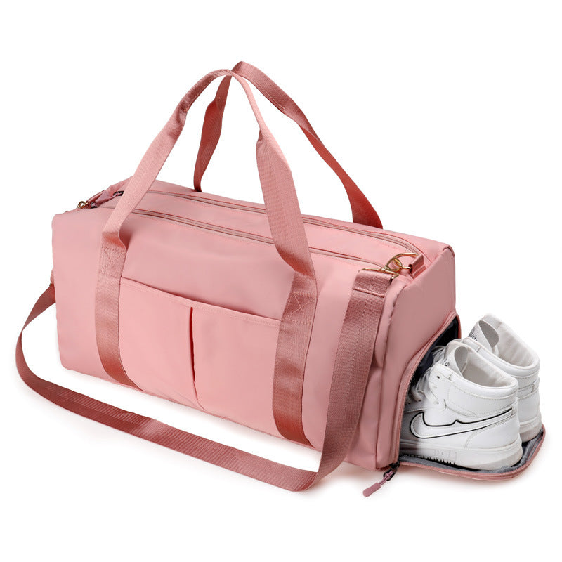 Waterproof Duffel Bag for Fitness and Travel - Versatile Weekender Shoulder Bag for Men and Women, Ideal for Gym and Swimming