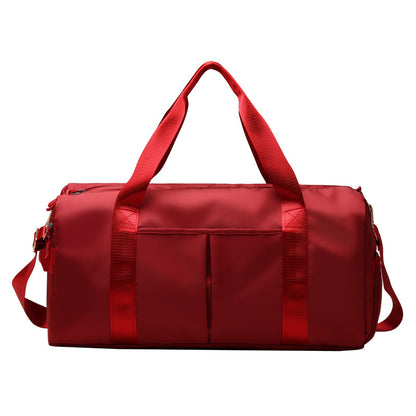 Waterproof Duffel Bag for Fitness and Travel - Versatile Weekender Shoulder Bag for Men and Women, Ideal for Gym and Swimming